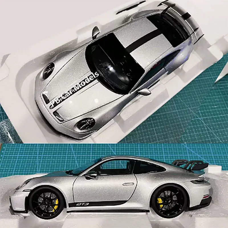 NOREV 1/18 992GT3 2021 sports car simulation alloy car model+small gift