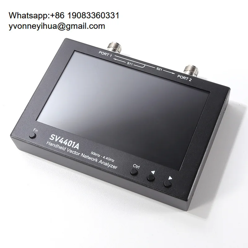 SV4401A Pro Vector Network Analyzer - 4.4GHz & 100dB Dynamic For 5G Antenna Tuning