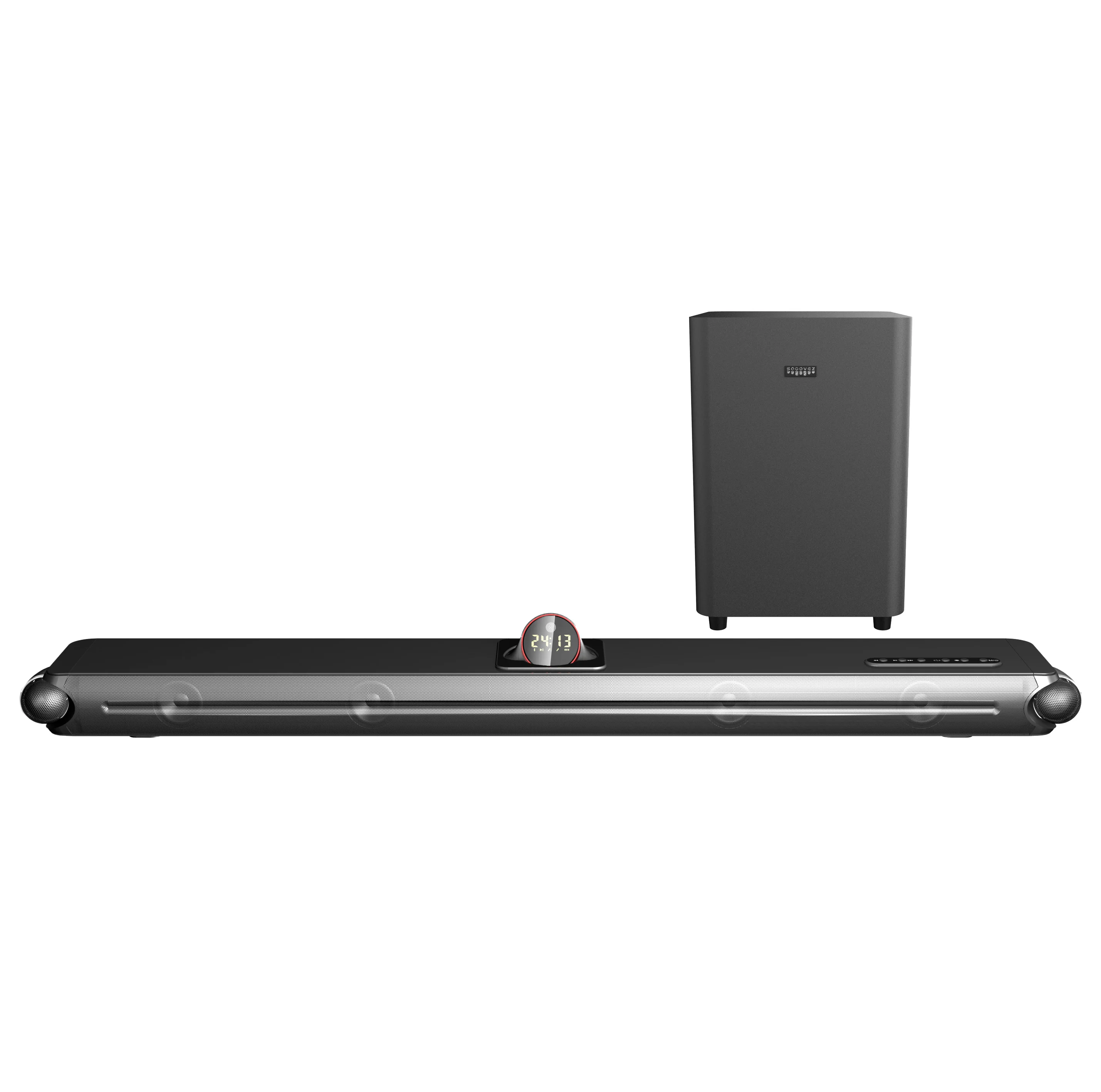 

2.1 CH For Bluetooth Home Theatre Soundbar With Built-In Subwoofer & Remote Control For Home Theater Use