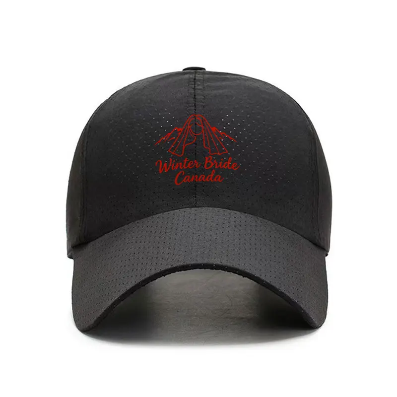 Winter Bride Canada Quick Dry Breathable Baseball Cap Outdoor Sports Hat
