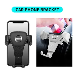 Gravity Car Phone Holder Auto Emblem Air Vent Mount Clip Bracket Accessories For Volvo Xc60 S60 V40 V50 S40 S80 C30 Xc40 Xc70