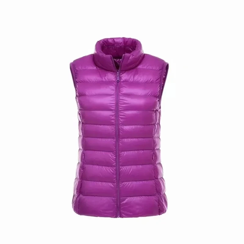 Kobiety w średnim wieku Wiosna Jesień Kamizelka Kurtka Slim zamek błyskawiczny Bez rękawów Krótki płaszcz Plus rozmiar Kobiece kamizelki patchworkowe Casual Tops