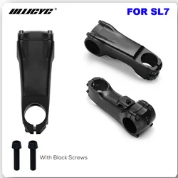 SL7 No Logo Bicycle Race Road Bike Aluminum Alloy Stem Aero Riser Integrated Internal Wiring Hidden Cockpit For SL7 70mm-110mm