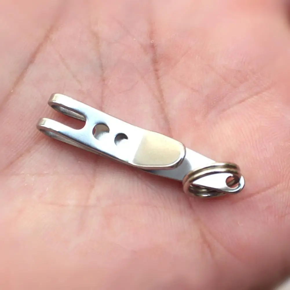 Taschenclip mit Karabinerhaken für Ausrüstung, Outdoor-Schnellverschluss-Schlüsselanhänger, Camping-Gadget – Detail 4