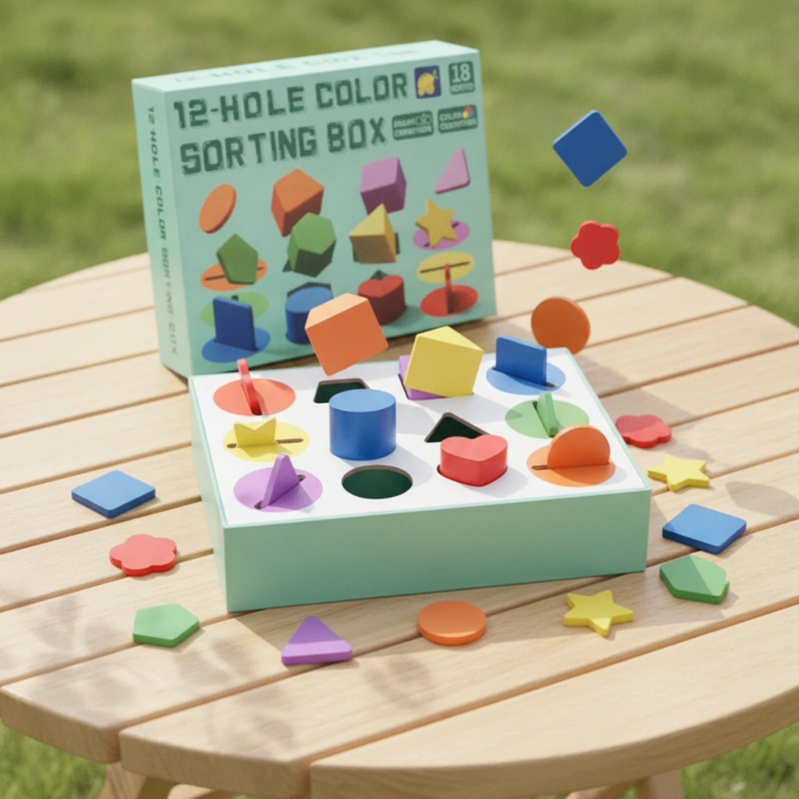 sorting-box-with-geometric-pieces-bright-color-sorting-box-educational-toy-hand-eye-coordination-simple-for-preschoolers