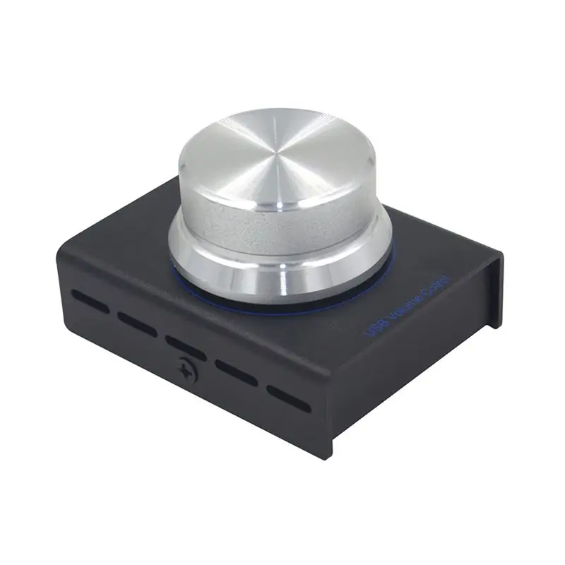 T23C USB Computer Volume Controller PC Speaker External Audio Volume Control Knob With One Key Mute Function Adujustable