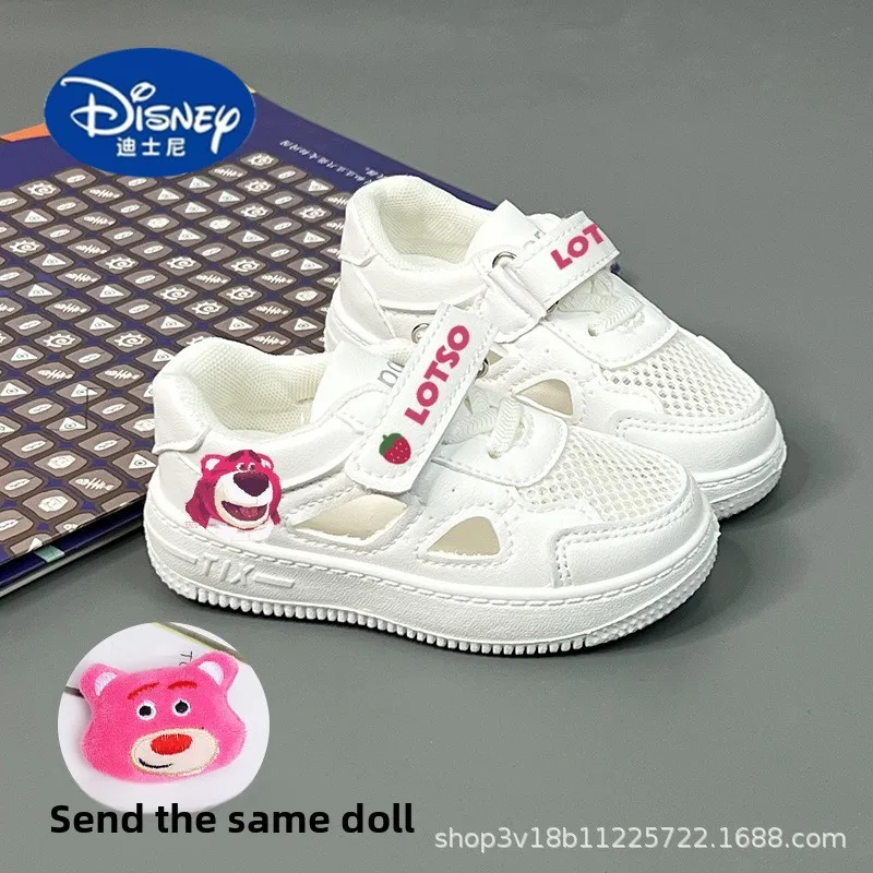 

Disney Kids' White Sport Shoes 2025 | Stain-Resistant Mesh Sneakers with Soft Sole, Breathable Casual Shoes