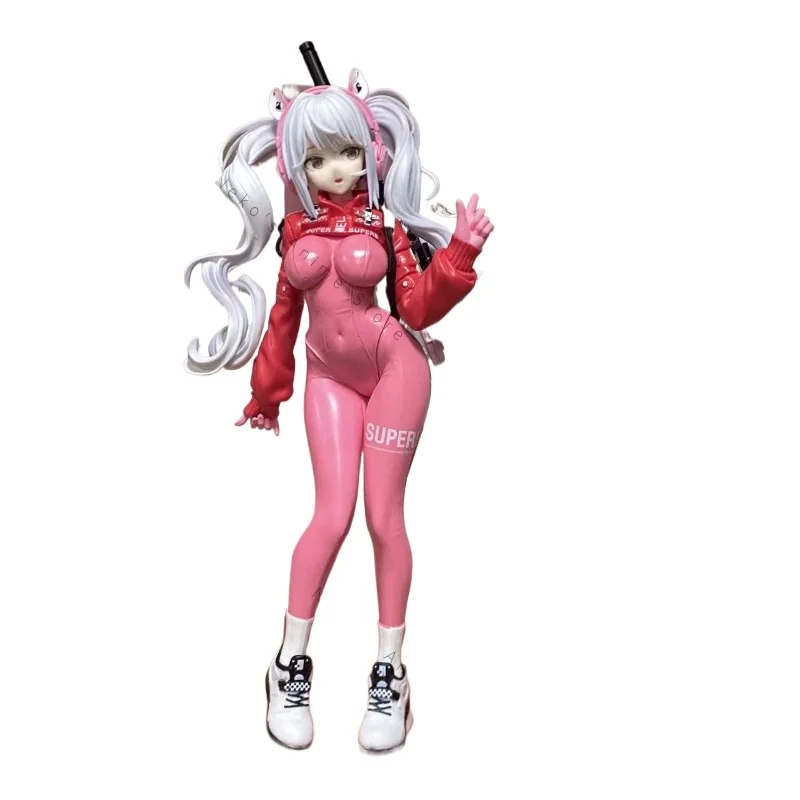 En Stock NIKKE figuras de diosa de la victoria Anime lindo Sexy coletas dobles chica figura de acción estatua de Pvc modelo muñeca juguetes regalos