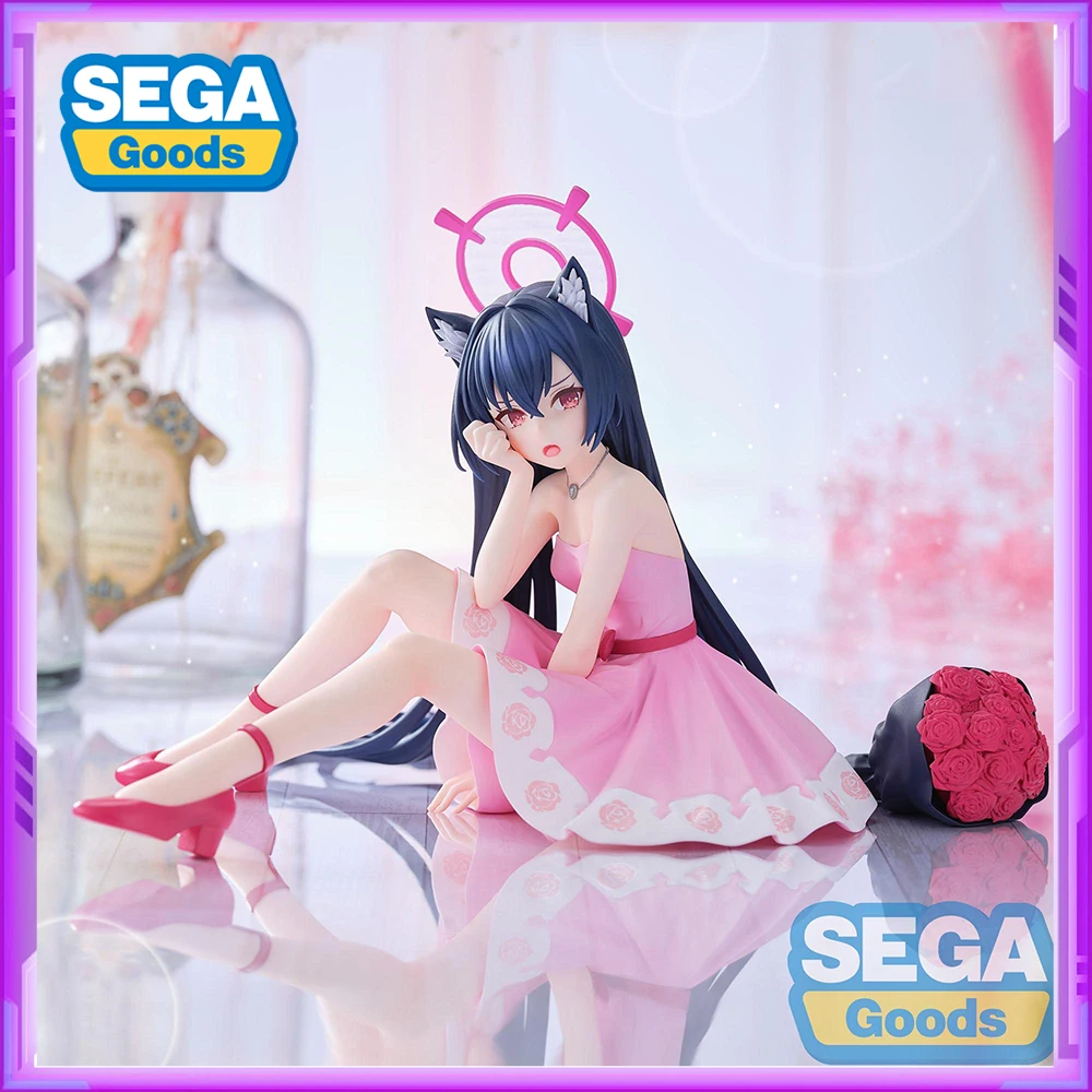 

Original SEGA Yumemirize Blue Archive Kuromi Serika Model Toys Anime Figures Action Figure Gift