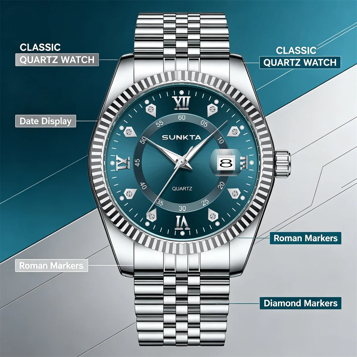 SUNKTA – оригинальные мужские  – обзор и цена Smartwatch Military Watches For Men
