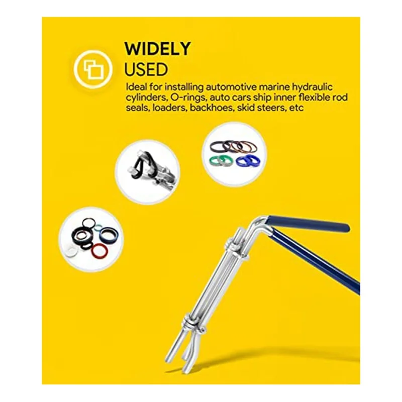 

ABUF-3 Pack Hydraulic Seal Installation Tools Hydraulic Cylinder Piston Repair Seal Kit For Farm And Construction Equipment