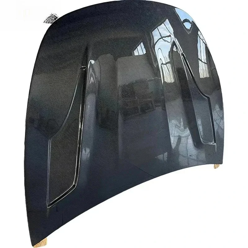 Carbon Fiber Bonnet Vented Hood Engine Cover Hot Selling Products 3