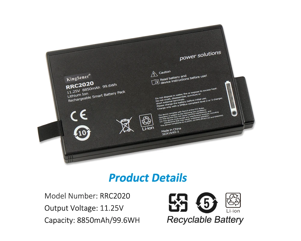 Imagem -02 - Kingsener Bateria Inteligente para Philips Detector Ultrassônico de Faltas Monitor para Usm 36 Usm 36 Rrc2023 Vs3 Vs4 Vs3 Vm4 Vm6 Vm8 2201r