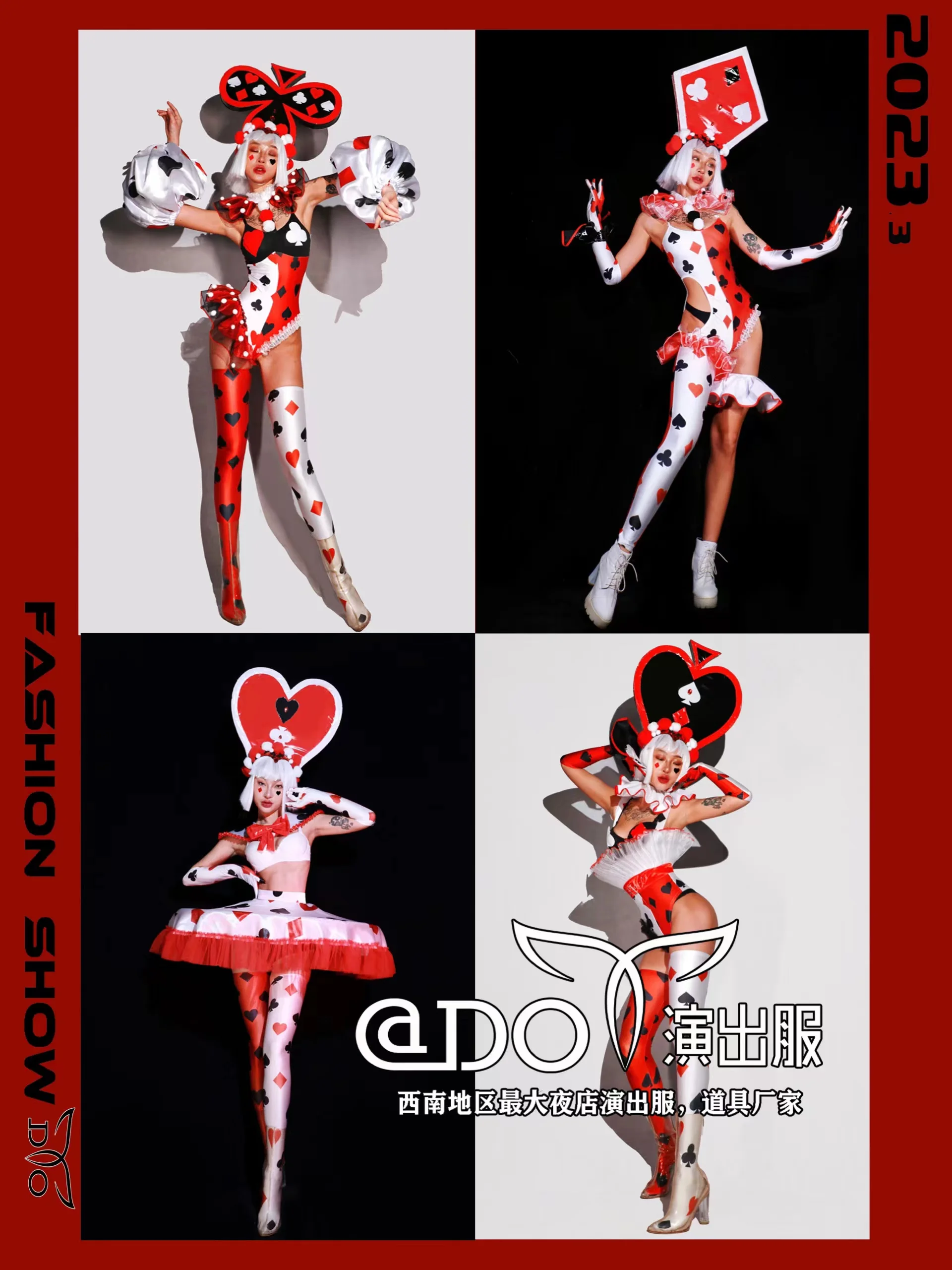 Bar club nocturno GOGO Show equipo de baile escenario Club fiesta Festival Rave ropa 4 estilos personalizado mono de mujer vestido + sombreros