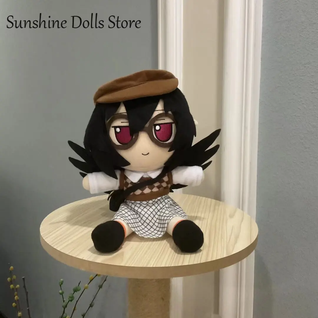 

Touhou Project Shameimaru Aya аниме очаровательная кукла сидячая поза фигурка модель подушка мультяшная плюшевая кукла плюшевый талисман подарки