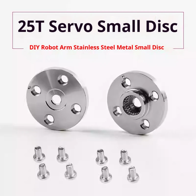 5/10 Stück/Set Metall-Lenkgetriebe-Scheibenständer 25t Servo-Arm Rundtyp für MG995 MG996R RC Roboter-Auto