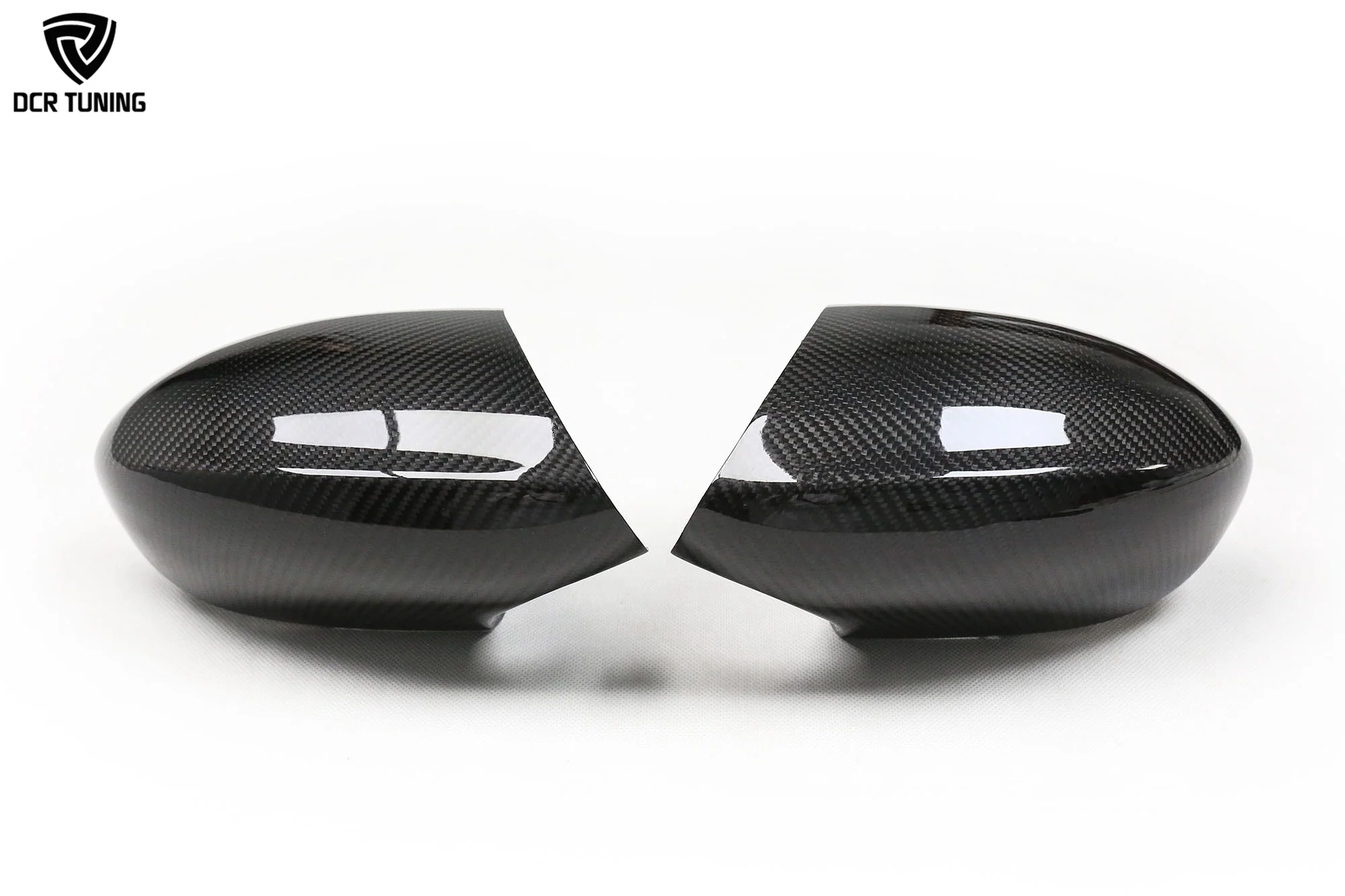 Real Carbon Mirror Caps for E90 E92 E93 M3 1M COUPE 2009-2013 Dry Carbon Fiber Mirror Cover Sideview Housing Shell Replace