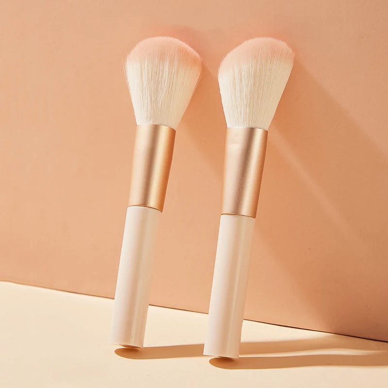 [JN] فرش مكياج صغيرة احترافية لأدوات كريم الأساس السائل وأحمر الخدود وخافي عيوب البشرة وظلال الأنف وأدوات الوجه