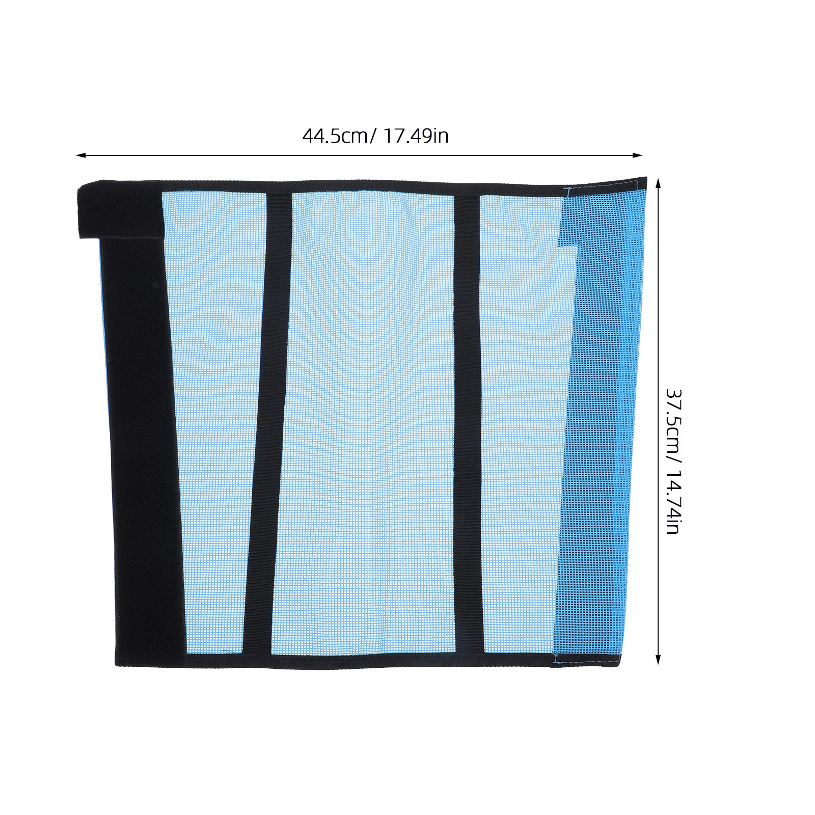 4Pcs Pelindung Kaki Kuda Desain Jaring Bernapas Ringan Set Pelindung Kaki Kuda Desain Jaring Plastik