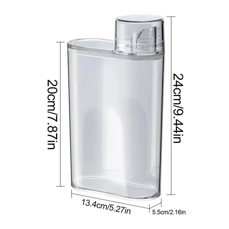 Fabric Softener Container Refillable Liquid Laundry Detergent Dispenser Laundry Detergent Dispensers For Washing Powder home