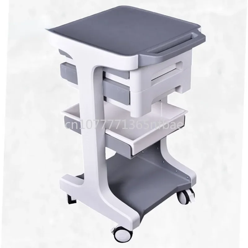 Novice Cart Medical Simple Metal Adjustable Medical Cart, Mobile Computer