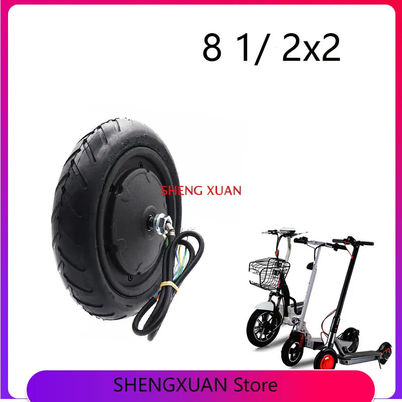 8 1/ 2x2 Motor Tire Fits Xiaomi M365 Electric Scooter Replaceable Accessories 350W 8 1 /2x2 Motor Tire