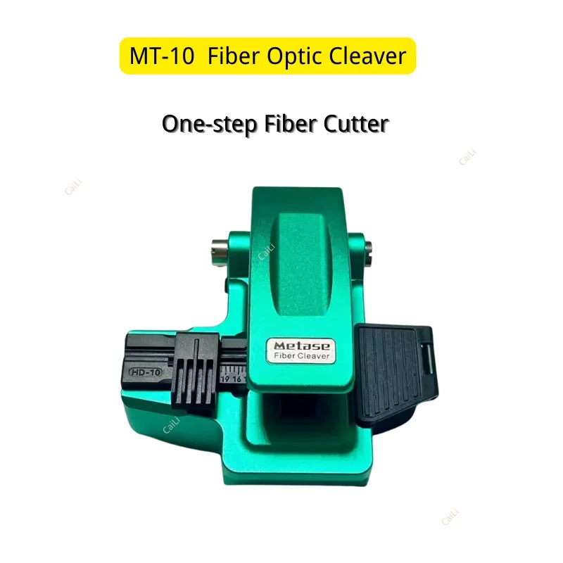 Metase Original MT-10 Fusion Splicer FTTH Optical Fiber High Precision One-Step Optical Fiber Cutter Fiber Optic Cleaver