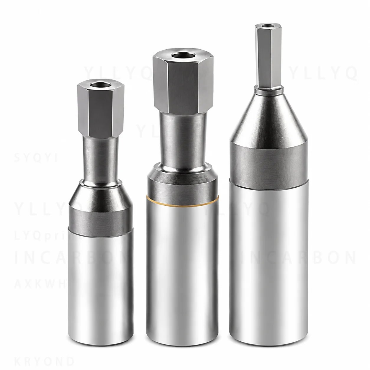 CNC High Speed Steel With Coated Hexagon Rotary Broach Punch Bit Punching Tool Holder Rotated Blanking Cutter Coating Alloy Head