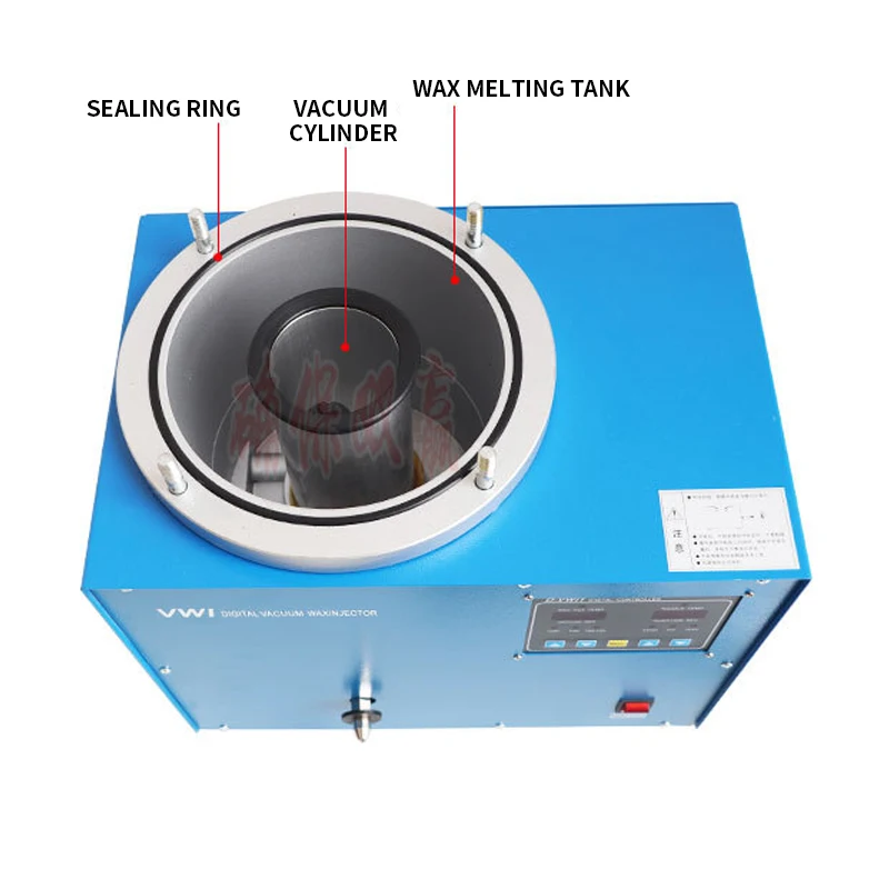 Digital Vacuum Wax Injector Automatic Wax Injection Machine Jewelry Making Equipment 220v Digital Wax Injection Machine