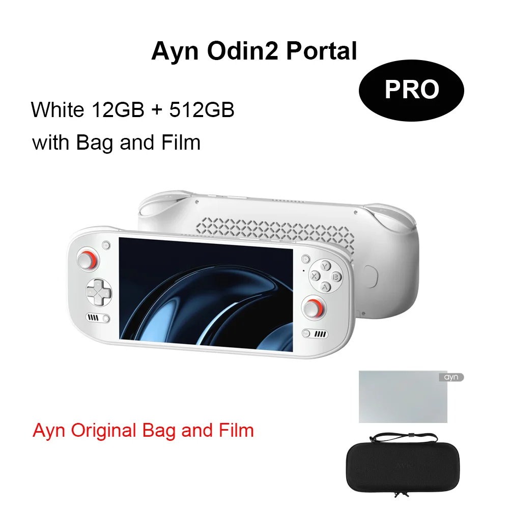 Ayn Odin2 Portal with Bag and Film Handheld Game Console 8Gen2
