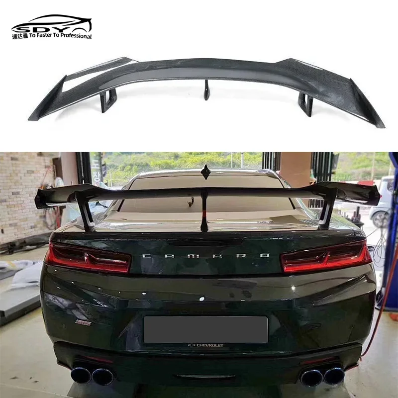 

Camaro 1EL Стиль Высокое качество Углеродное волокно Задний спойлер багажника Хвостовое крыло для Camaro