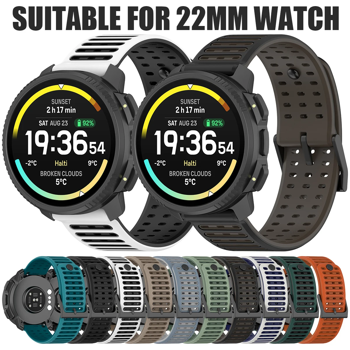 22Mm Sport Watch St…