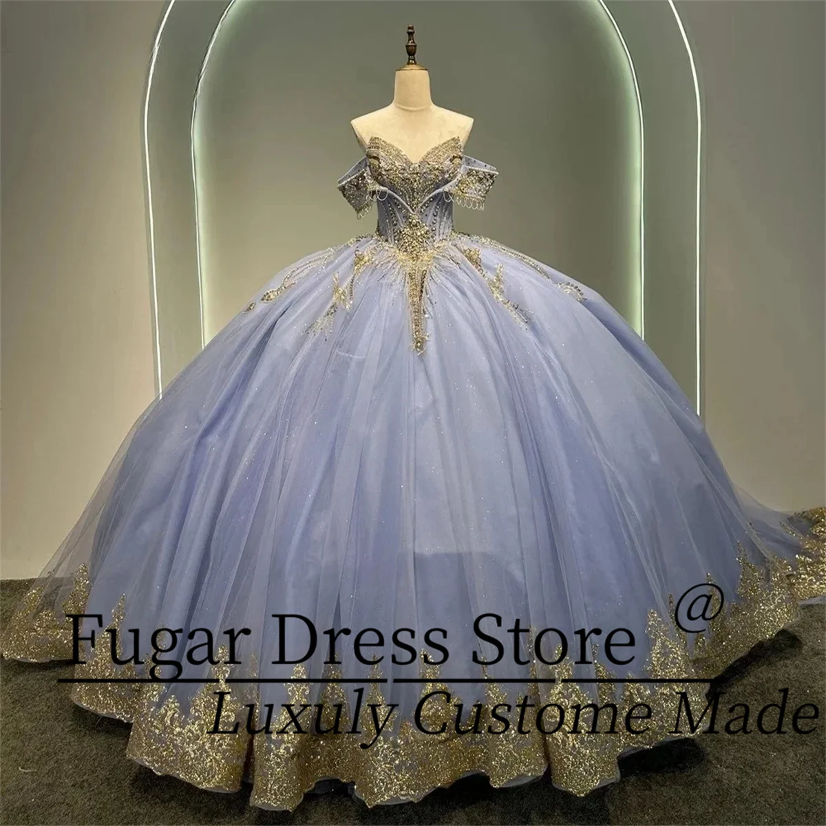 Personalizado princesa quinceanera vestidos sexy fora do ombro apliques querida tule robe princesse vestidos de 15 quinceañe