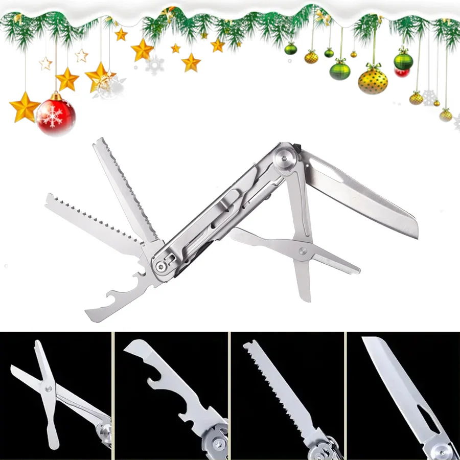 

1pc Folding Pocket Knife,Durable & Versatile with Scissors & Bottle Opener - Ideal Outdoor Adventures & Camping Expeditions