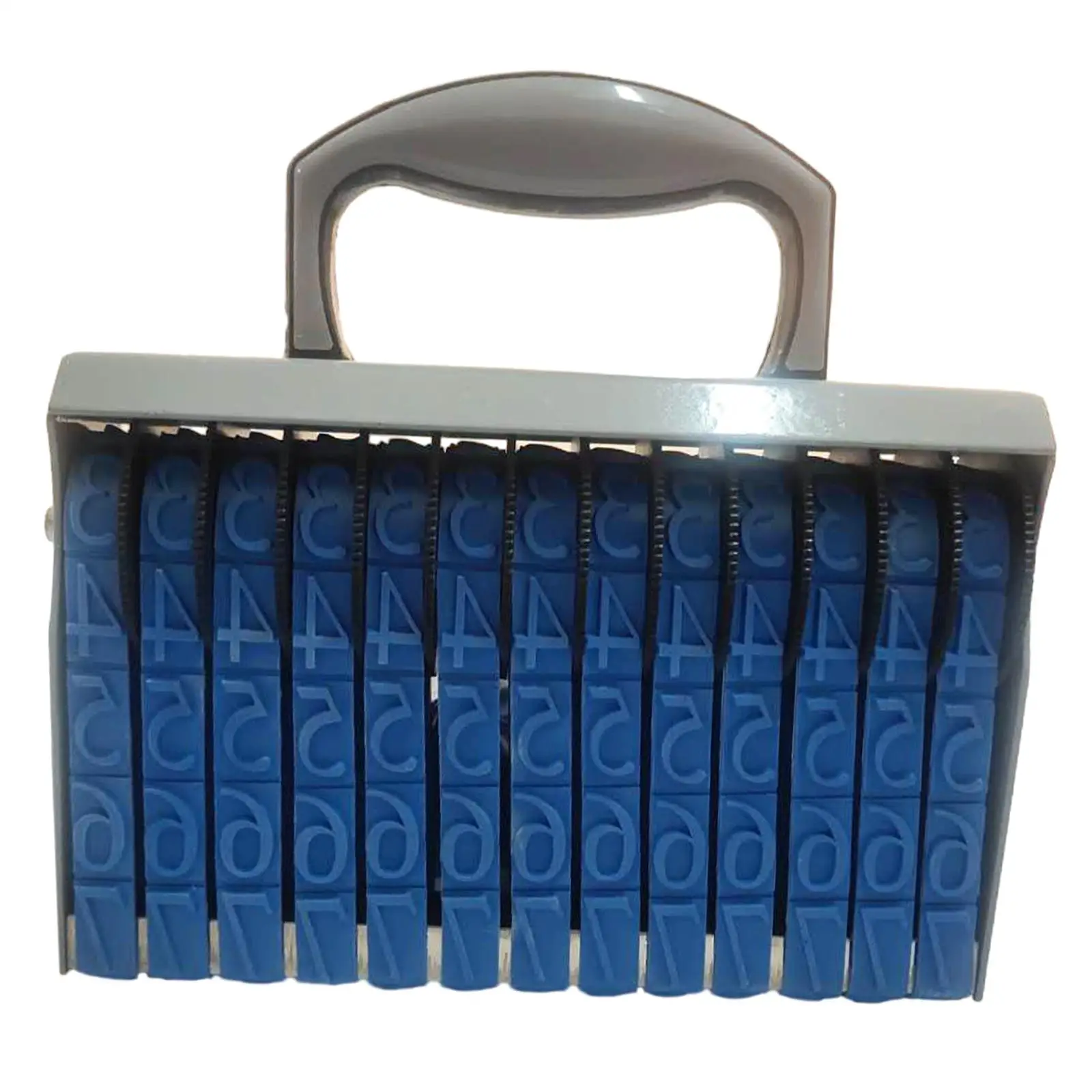 

Roller Date Stamp Rolling Stamp Wheels Numbering Rollers 13 Digits Portable Printing Tool Electronic Components Wood