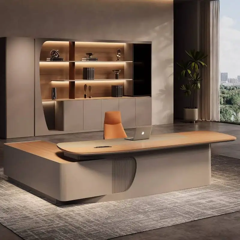 

Extension Decoration Office Desk Aesthetic Wood Workstation Office Desk Conference Modern Storage Escritorios Gaming Furniture