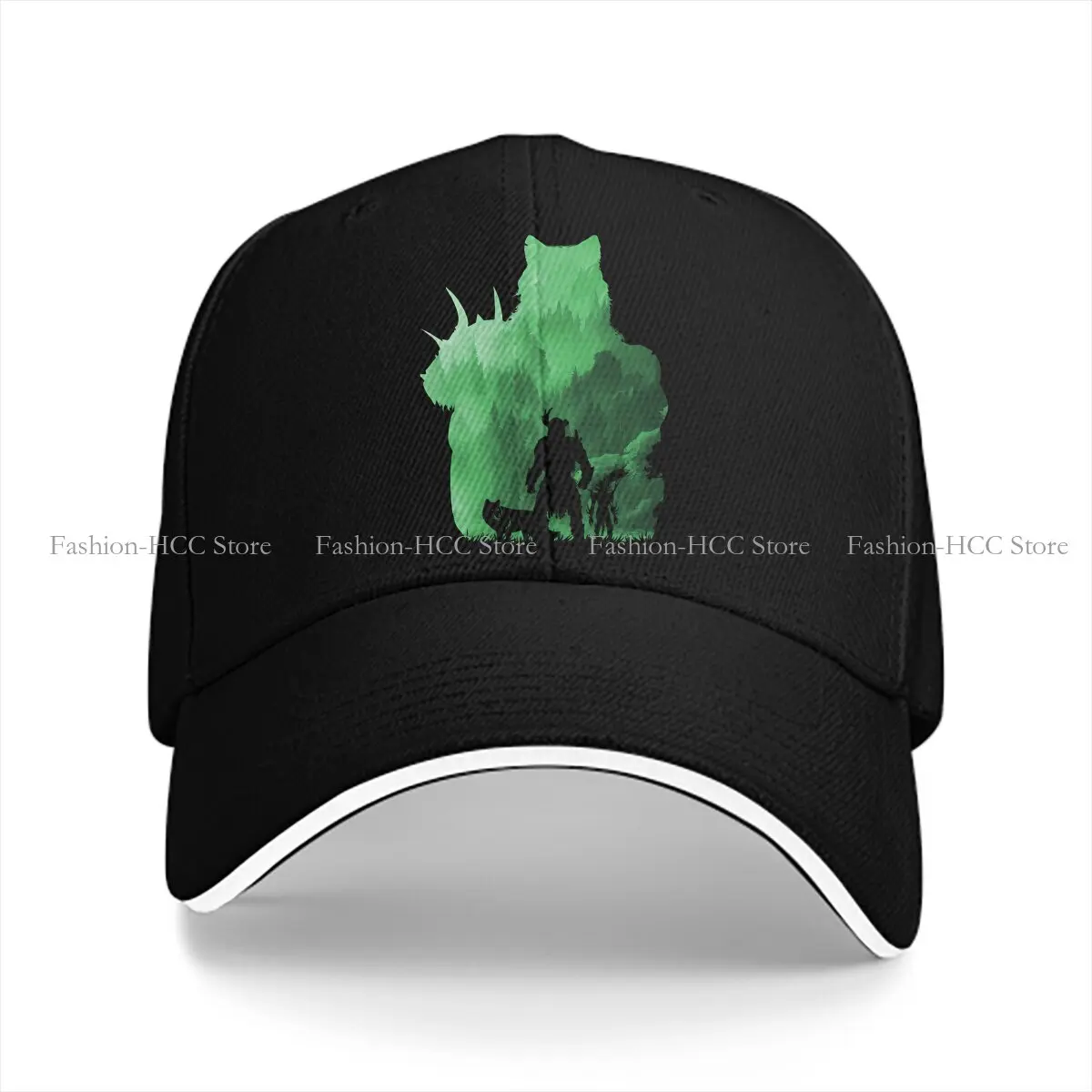 Pure Color Dad Hats Primalist  Negative Illusion Hat Sun Visor Baseball Caps Last Epoch Game Peaked Cap