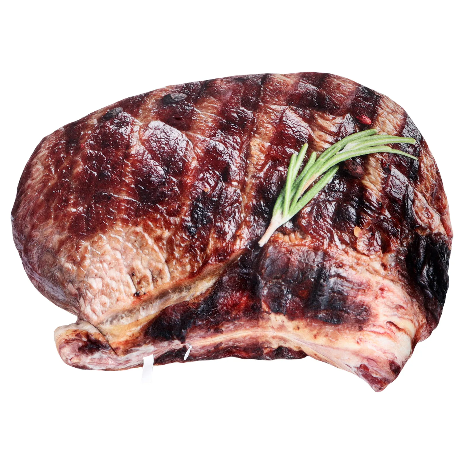 

Funny Simulation Steak Sofa Cushion Soft Hugging Bed Pillow Realistic Food Prop Cute Decorative Throw Pillow Novelty Gift