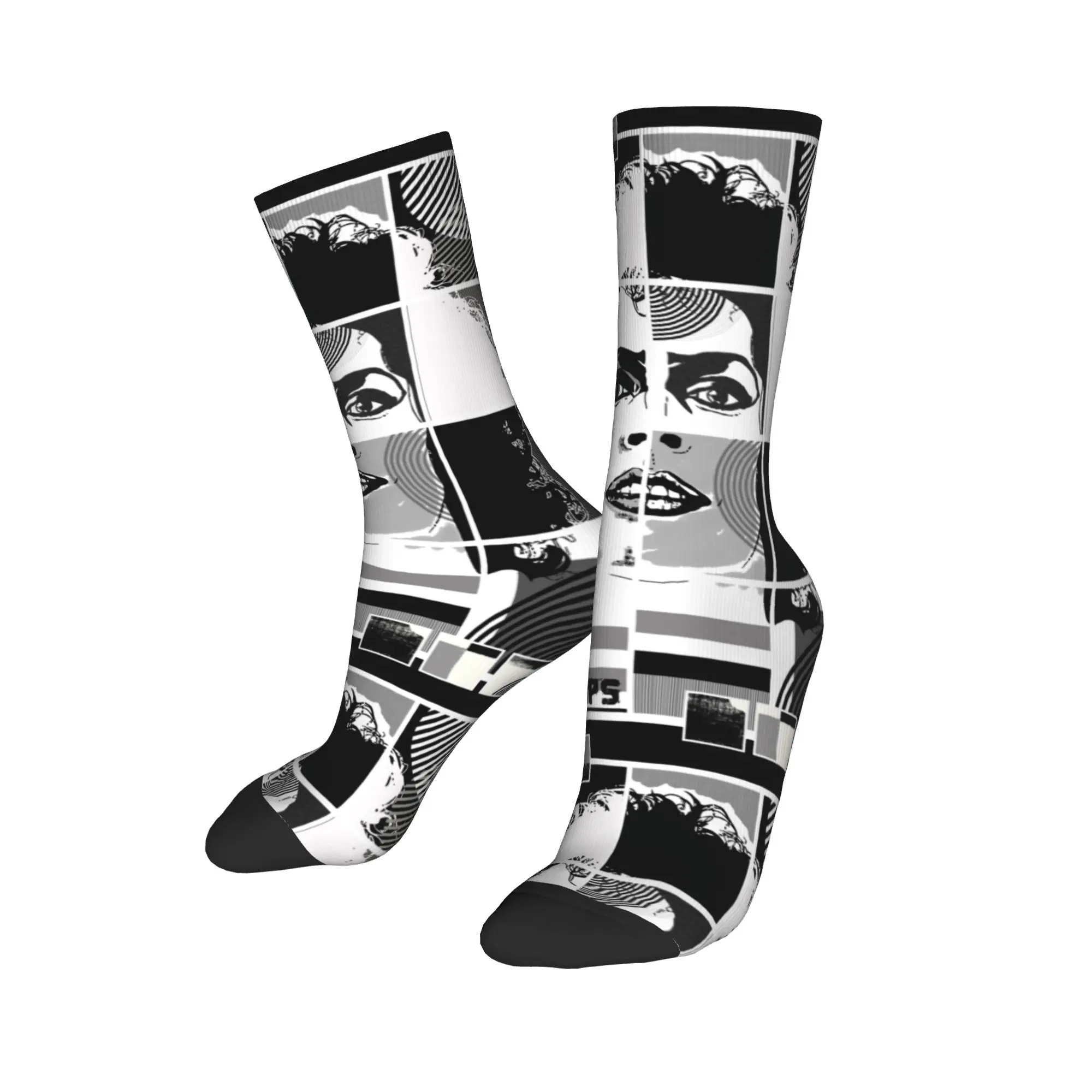The Rockys Horror Picture Show Pop Art Socks Men's Women's Fashion  Socks Spring Summer Autumn Winter Middle Tube Socks Gift