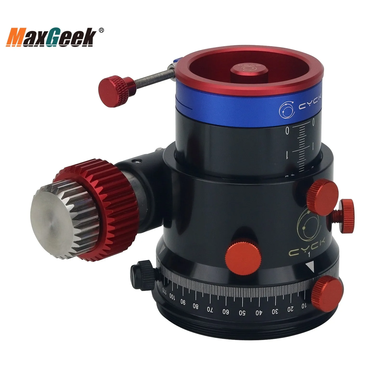 Maxgeek CYCK 42mm teleskop podróżny Focuser z wypukłym pierścieniem adapterowym do Sky-Watcher 150 i DOB fotografia kosmiczna
