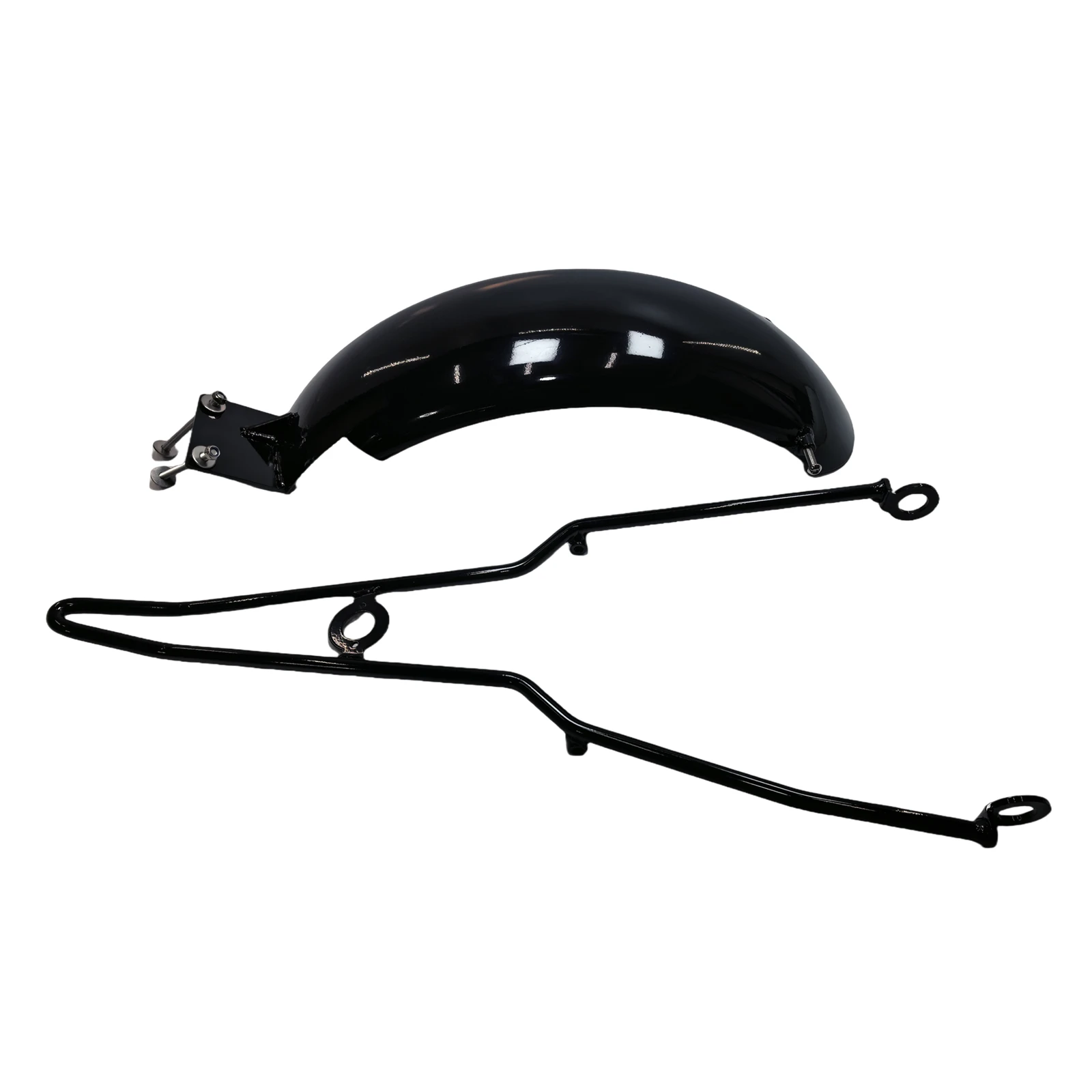 For HONDA VT750 SHADOW ACE 750 SHADOW750 1997-2003 Motorcycle Rear Wheel Splash Fender Mud Guard Mudguard Cover With Bracket Kit