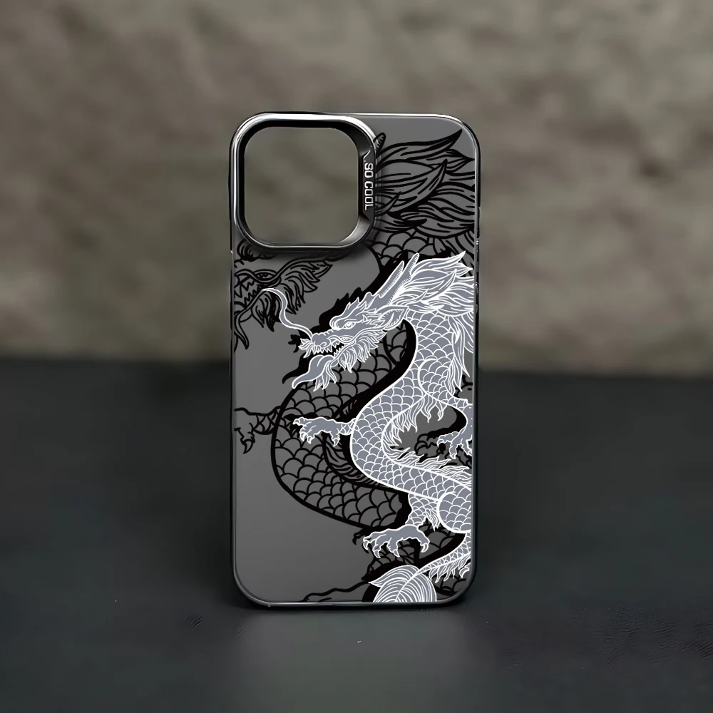 Sacred Chinese Dragon Matte Phone Case  Huawei Honor 400 200 90 X6b X7a X9a X5 X8a X9b X7b X9C X5C 70 nova 11 10 Smart Lite 5G