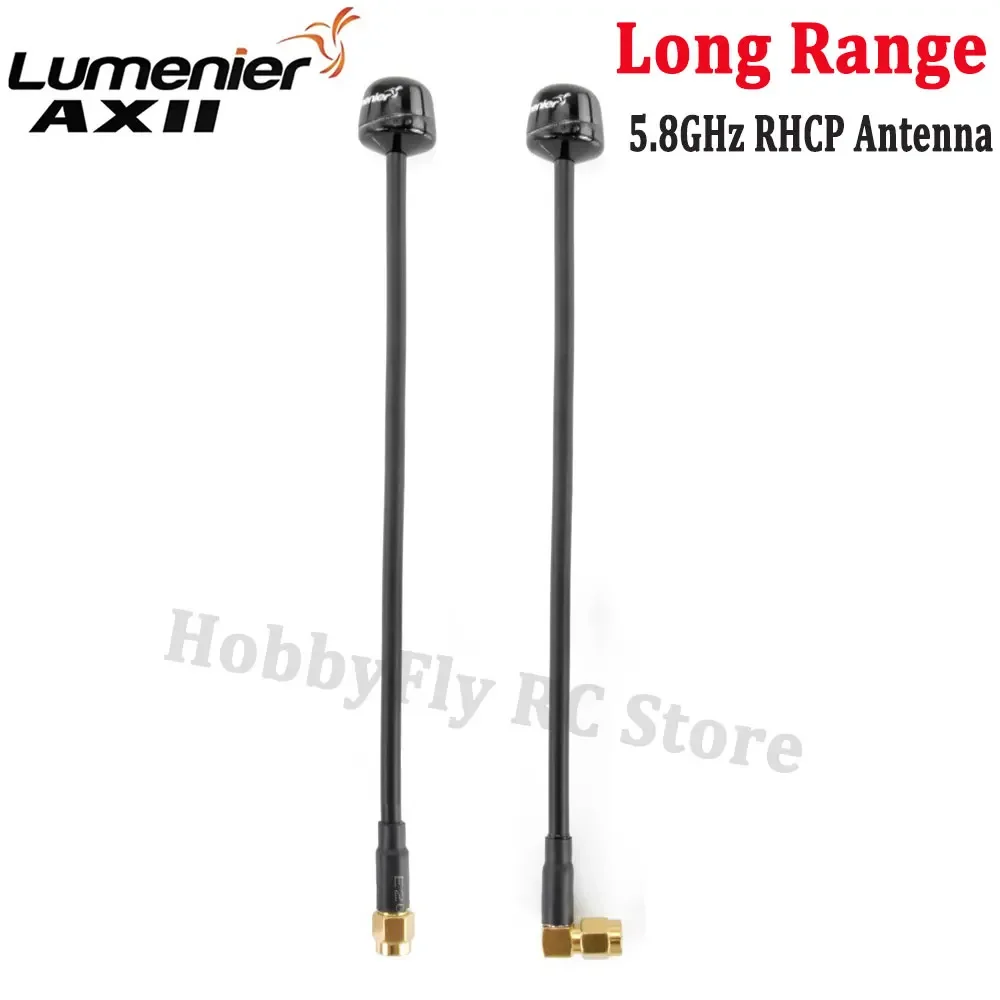 Lumenier AXII 2 Long Range 5.8GHz 2.2dBi Gain FPV Antenna RHCP for Fatshark EV200D FPV Goggles FPV RC Racing Drone Models