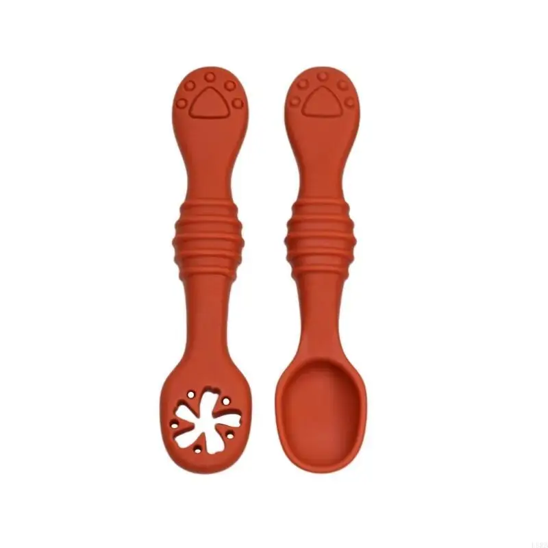 

Учебная ложка для самостоятельного питания, практика приема пищи, ложки для кормления для кухни L8RB