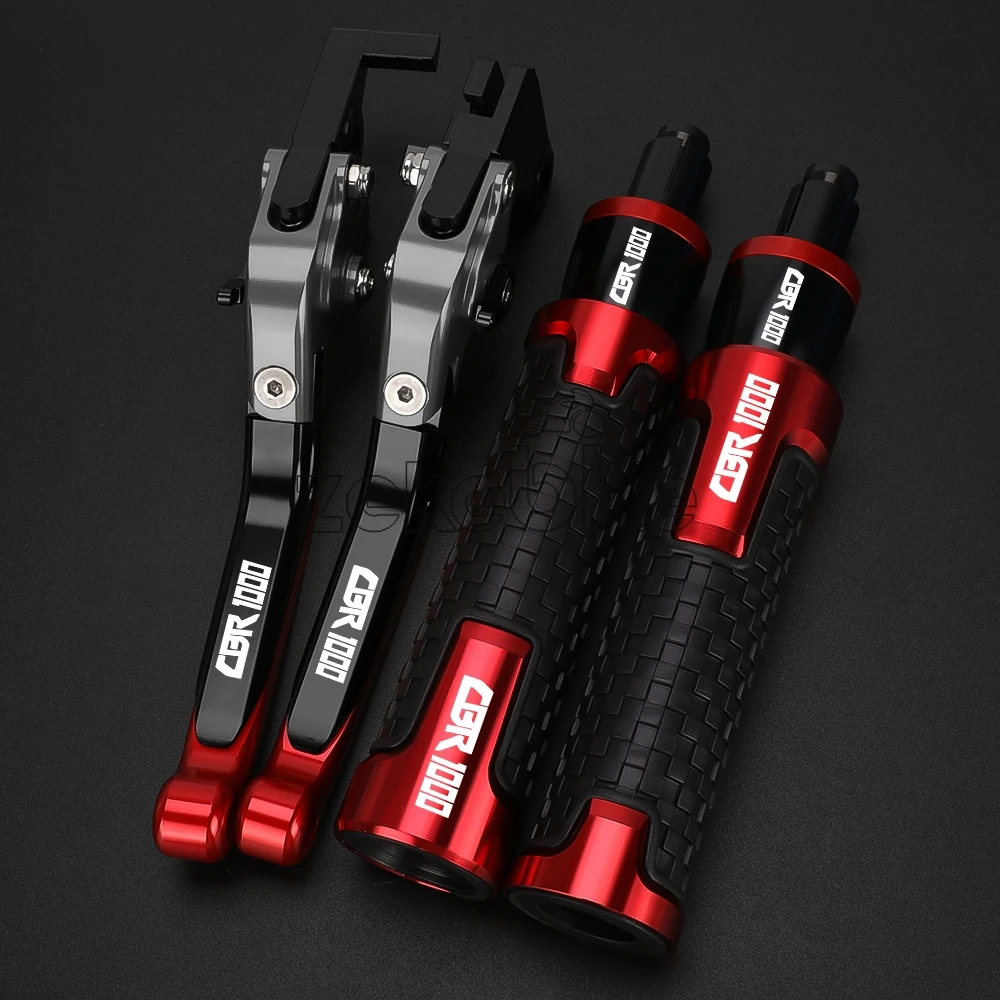For Honda CBR 1000 CBR1000 FSC24 1993-1998 1997 Motorcycle Accessories Adjustable Brake Clutch Levers Handlebar Grips Aluminum