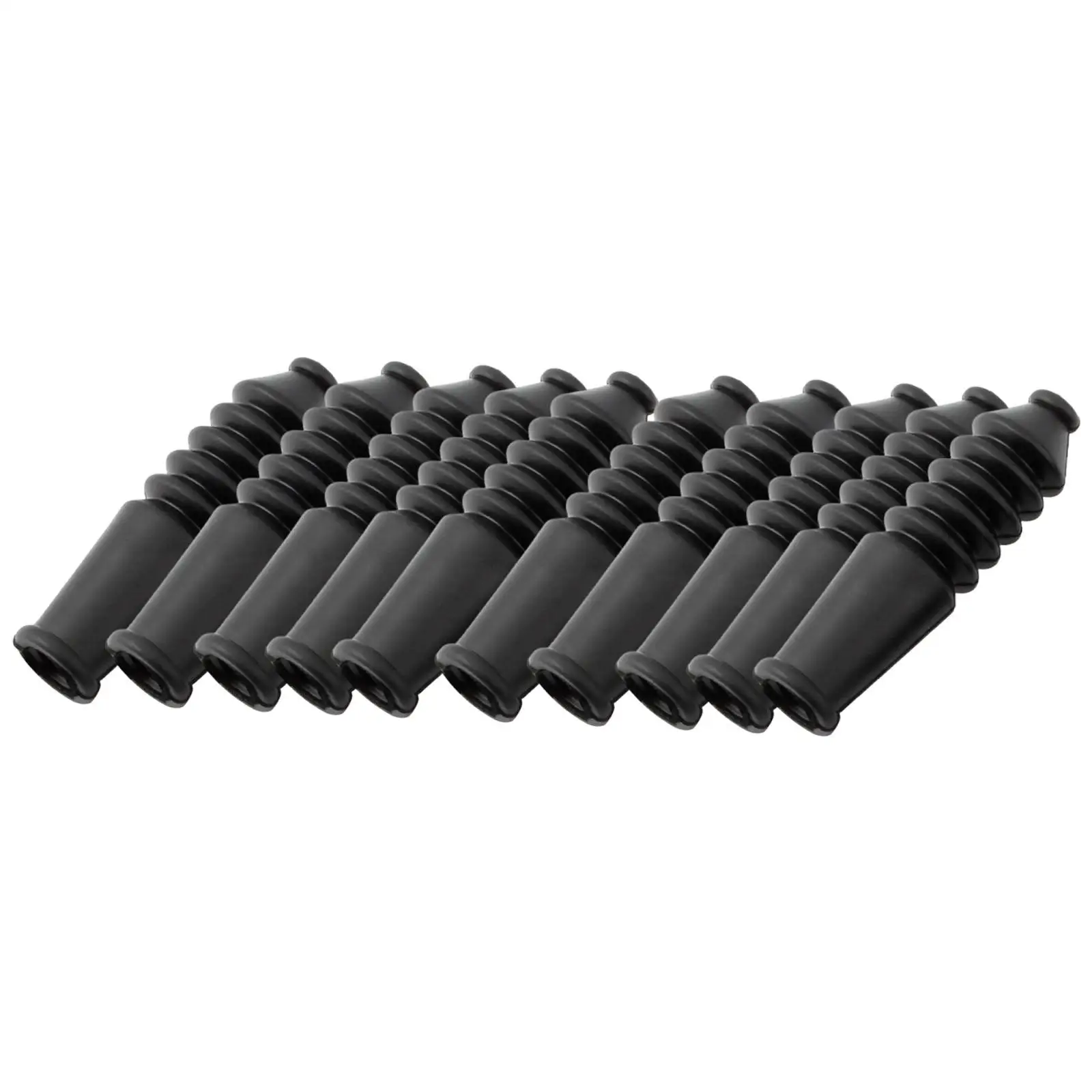 

10 Pieces Mountain Bike V Brake Cable Rubber Boots for Road Bikes