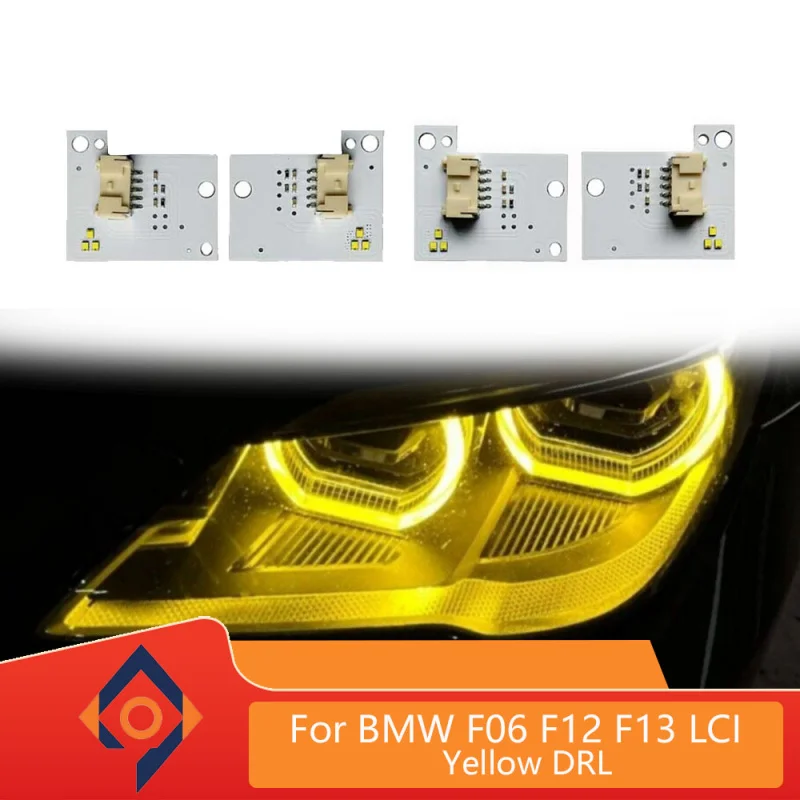 

Car Headlight Yellow DRL Chip For BMW F06 F12 F13 LCI M6 640i/650i Golden Eye Lemon Yellow Daytime Running Light Module