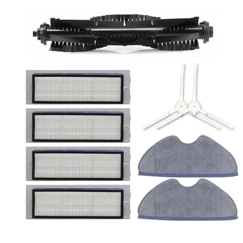 Top Quality Robot Vacuum Cleaner Main Brush HEPA Filter Side Brush Mop Cloth for 360 S5 S7 Robotic Vacuum Cleaner Filter Parts