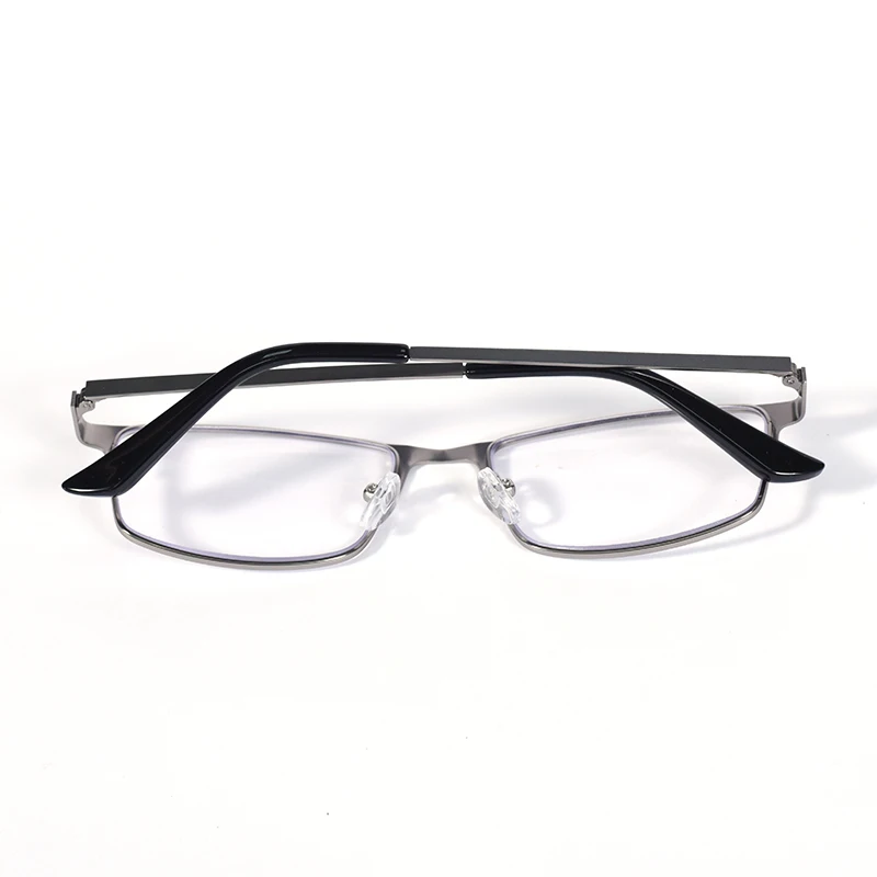 Herren Retro Anti-Blaulicht Lesebrille Klassische Vintage Vollrand Computerbrille Korrektionsbrille Herrenbrillengestell +12 – Detail 5