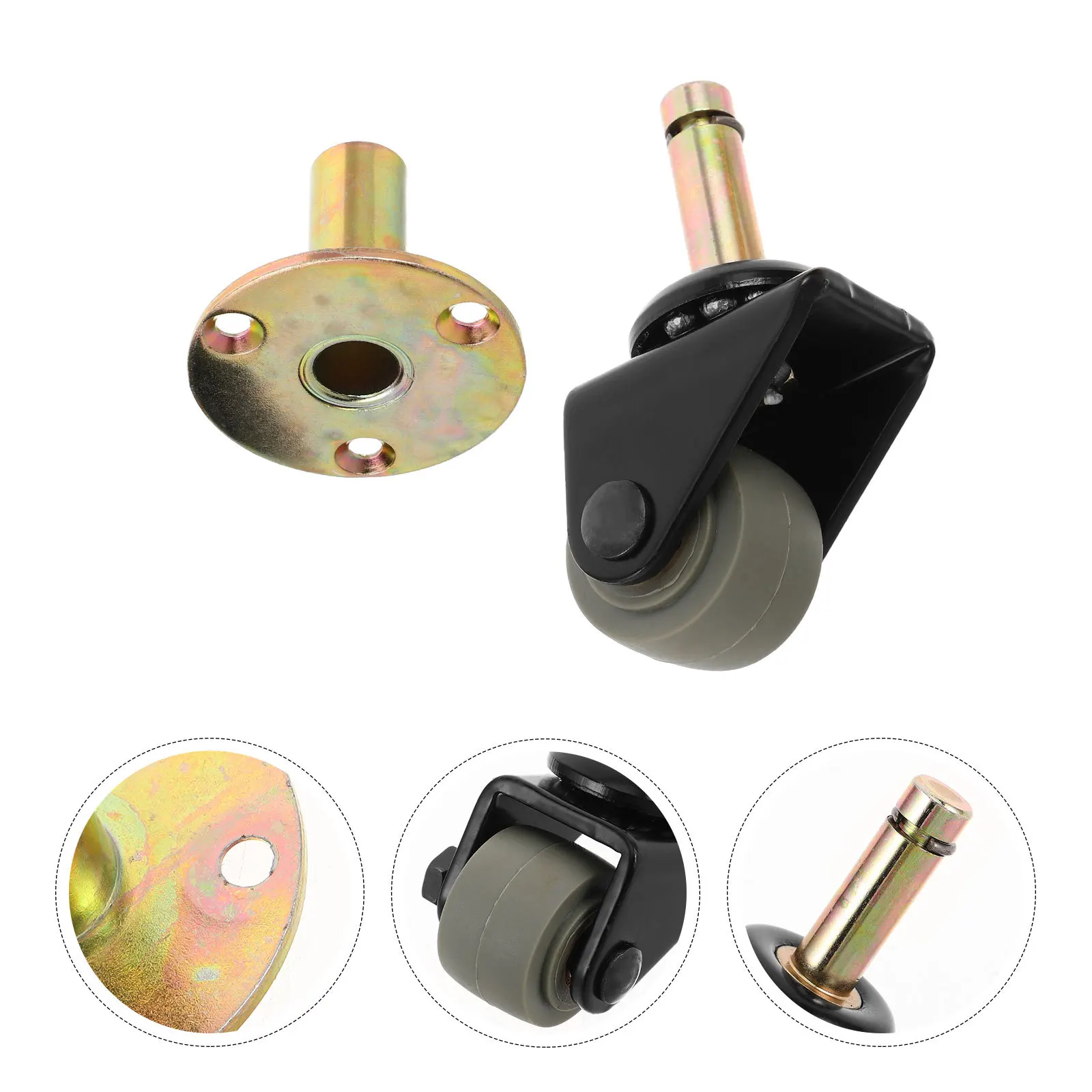 

Caster Wheels Heavy Duty Nylon Upright Piano Casters For Silent Smooth Movement Scratch Resistant Floor Protection Piano